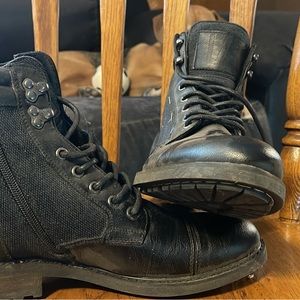Black Combat Boots